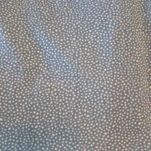 Fabric, Blue & White Mini Polka-dot Dot Cotton Prewashed 45" wide x 1.25 yds